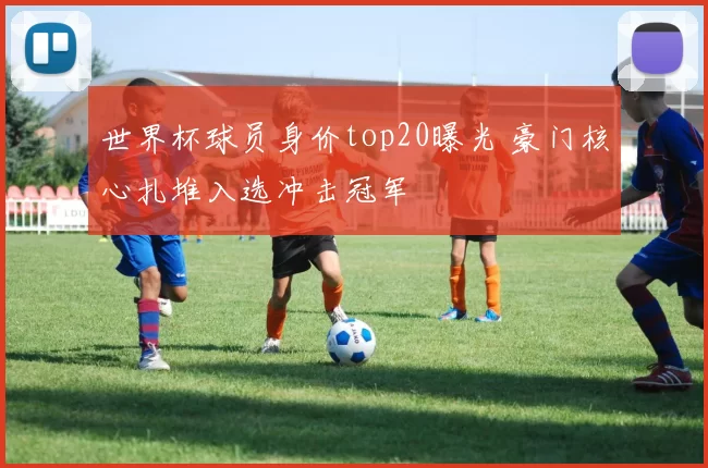 世界杯球员身价top20曝光 豪门核心扎堆入选冲击冠军